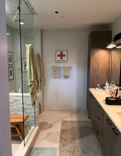 Professional installation of bathroom pipes and fixtures for reliable water flow